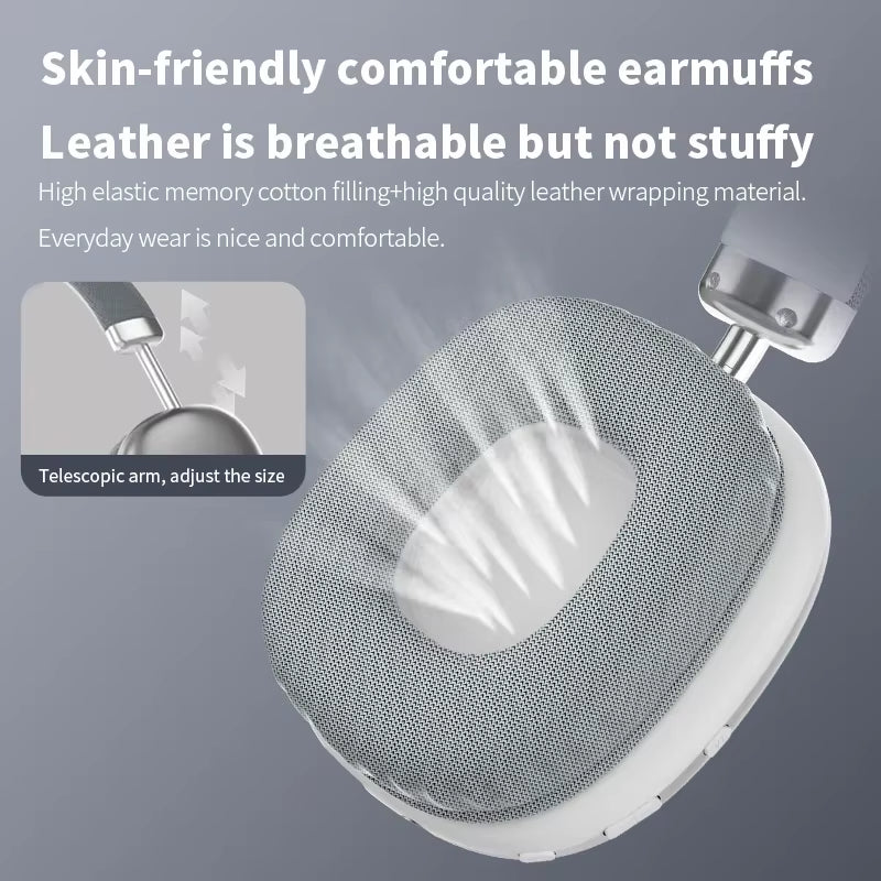 2025 NEW Air Max Bluetooth Earphone over Ear Wireless Headset Stereo Surround Gaming Headphone for Apple Iphone Xiaomi Phone